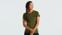 T-Shirt Manches Courtes Femme S-Logo